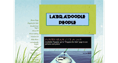 Desktop Screenshot of labradoodlepeople.com