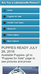Mobile Screenshot of labradoodlepeople.com